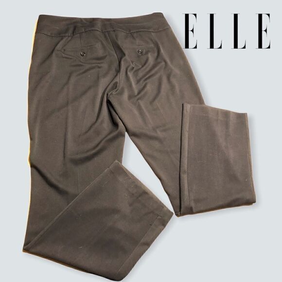 ELLE Women’s Black Dress Pants sz 14 - Picture 7 of 7
